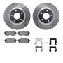 Dynamic Friction 7612-67006 Rotor Kit
