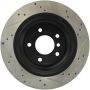 Stoptech 127.34037R Slotted & Drilled Sport Brake Rotor