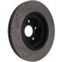 Stoptech 128.47021L Drilled Sport Brake Rotor