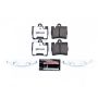 PowerStop Z26-848 PowerStop - Z26 Performance Carbon-Fiber Ceramic Brake Pads with Hardware Kit