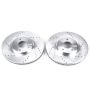 PowerStop JBR1100XPR PowerStop Evolution Performance Drilled, Slotted & Plated Brake Rotor Pair