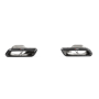 Akrapovic TP-CT/46/M Tail pipe set (Carbon) - Matte