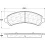 Stoptech 305.07260 Street Select Brake Pads