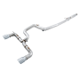 AWE Tuning 3020-33032 Ford Focus RS Track Edition Cat-back Exhaust - Diamond Black Tips