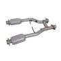 BBK Performance Parts 1538 1996-2004 MUSTANG GT/COBRA 2.5 SHORT MID H PIPE W/CONVERTERS