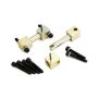 JKS Manufacturing Jeep Wrangler TJ/LJ Upper Shock Bar Pin Eliminator - Rear