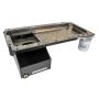 MOROSO MOR20138 LS Front Sump Steel Oil Pan w/Oil Filter Adapter