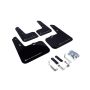 Rally Armor MF24-UR-BLK/SIL Black Mud Flap/Silver Logo
