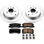 PowerStop CRK5260 Genuine Geomet Coated Rotor and Low-Dust Ceramic Brake Pad Kit