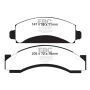 EBC Brakes DP61241 6000 Series Greenstuff Truck/SUV Brakes Disc Pads