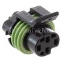 NAMZ ND-12065298 1999+ V-Twin Road Glide/Ultra Models Delphi OEM Oil Pressure Switch Connector (HD 72400-99)