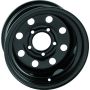 QuadBoss 608485 Steely Wheel 12X7 2+5 5/4.5