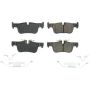 PowerStop 17-1762 PowerStop - Z17 Low-Dust Ceramic Brake Pads with Hardware