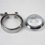 Granatelli Motor Sports 308530 V-Bands and Clamps - Stainless Steel Flat Flange