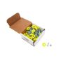 ALLSTAR PERFORMANCE ALL18688-50 Countersunk Bolt Kit Fluorescent Yellow 50pk