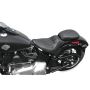 Mustang Motorcycle 76762 Mustang 11-13 Harley Blackline, 12-17 Slim,Slim S Wide Tripper Solo Seat Diamond Stitch - Black