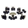 Energy Suspension 2016 Mazda Miata Black Rear Control Arm Bushing Set