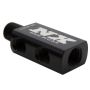 Nitrous Express 16197S COMPACT DISTRIBUTION BLOCK WITH GAUGE PORT
