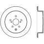 StopTech 14-16 Toyota Highlander Sport Drilled Rear Driver Side Brake Rotor