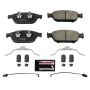 PowerStop Z23-1549 PowerStop - Z23 Daily Driver Carbon-Fiber Ceramic Brake Pads with Hardware Kit