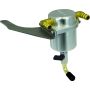 Moroso 85522 15-17 Ford Mustang GT Air/Oil Separator Catch Can - Large Body - Billet Aluminum