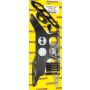 LOKAR LOK1010118 Push/Pull Throttle Cable Mounting Bracket Black