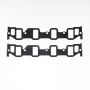 Cometic Gasket C5137-125 Cometic Ford FE V8 .125in Fiber Intake Mani Gskt Set-1.408in x 2.345in Rectangle Port
