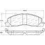 Stoptech 308.13990 Street Brake Pads - Rear