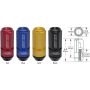 Project Kics CL53 Leggdura Racing Shell Set - Gold (20 Pcs)