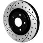 Wilwood 160-14043-BK Rotor-Front-SRP-C5/C6 Vette L/H-BLK 12.80 x 1.25 - 5 x 4.76