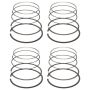 Manley Performance 46875-4 Manley 87.5mm File Fit 1.2mm x1.2mmx2.8mm Standard (7-11lbs) Ring Set