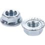 ALLSTAR PERFORMANCE ALL16043-10 Serrated Flange Nuts 7/16-14 10pk