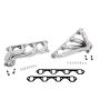 BBK Performance Parts 35110 1987-1995 FORD F150 351W 1-5/8 SHORTY EXHAUST HEADERS (POLISHED SILVER CERAMIC)