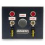 MOROSO MOR74130 Toggle Switch Panel 4in x 5in - Black Finish
