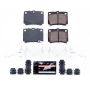 PowerStop Z23-733 PowerStop - Z23 Daily Driver Carbon-Fiber Ceramic Brake Pads with Hardware Kit