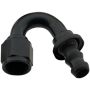 FRAGOLA FRG215006-BL Hose Fitting #6 150 Deg Push Lock Black