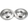 PowerStop AR8557XPR PowerStop Evolution Performance Drilled, Slotted & Plated Brake Rotor Pair