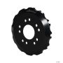 Wilwood 170-12624 Hat-Dynamic BB Front .865in Offset 5 x 4.50 - 12 on 8.75in