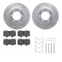 Dynamic Friction 7212-76008 Rotor Kit