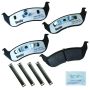 Bendix Friction MKD1040FM BENDIX Fleet MetLok Brake Pad