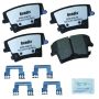 Bendix Friction MKD1057AVRFM BENDIX Fleet MetLok Brake Pad