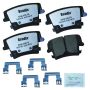 Bendix Friction MKD1057VRFM BENDIX Fleet MetLok Brake Pad