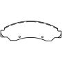 Bendix Friction MKD1092FM BENDIX Fleet MetLok Brake Pad
