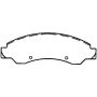Bendix Friction MKD1092FM BENDIX Fleet MetLok Brake Pad