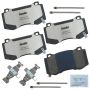 Bendix Friction MKD1149FM BENDIX Fleet MetLok Brake Pad