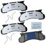 Bendix Friction MKD120FM BENDIX Fleet MetLok Brake Pad