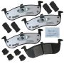 Bendix Friction MKD1279FM BENDIX Fleet MetLok Brake Pad