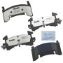 Bendix Friction MKD154FM BENDIX Fleet MetLok Brake Pad