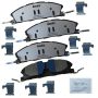 Bendix Friction MKD1611AFM BENDIX Fleet MetLok Brake Pad