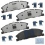 Bendix Friction MKD1611BFM BENDIX Fleet MetLok Brake Pad